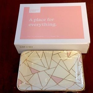 Summer&Rose Ceramic Tray 15.5 X 10 cm new